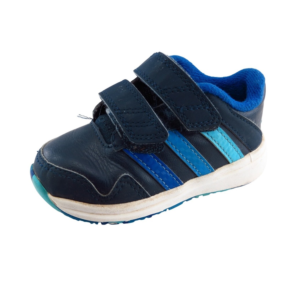 adidas Blue‎ Fabric Athletic Toddler Boys Sz 5